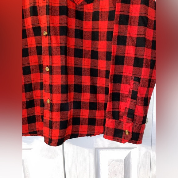 Men’s Hunter Plaid Shirt - Picture 6 of 6